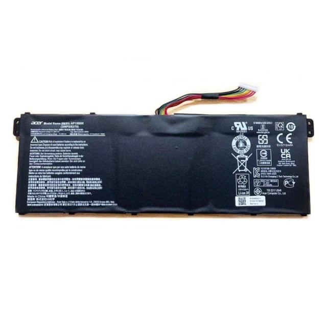 Acer AP19B8K Laptop Battery, 48Wh, 11.25V, 4267mAh, 3-Cell Li-Polymer