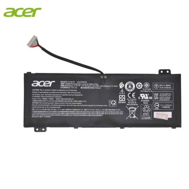 Acer AP18E7M Laptop Battery, 57.5Wh, 15.4V, 3733mAh, 4-Cell Li-Polymer