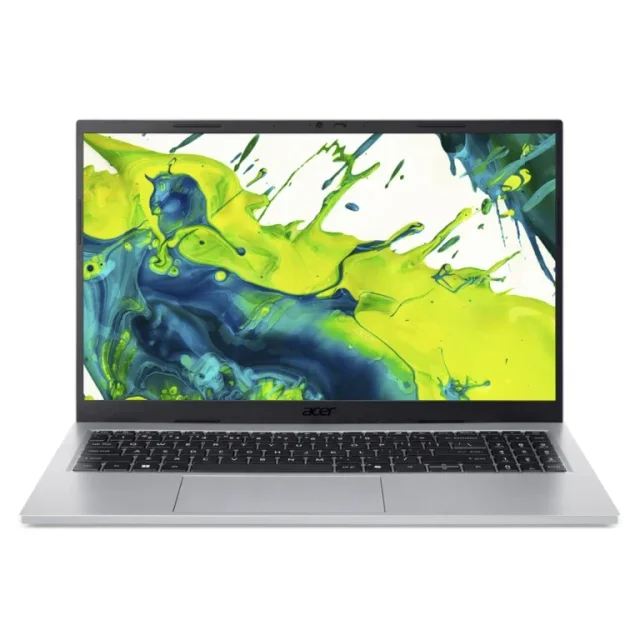 Acer Aspire Lite AL15-36P-32XP Laptop, Intel Core 3 N350, 8 Cores, Up to 3.9GHz, 8GB DDR4 RAM