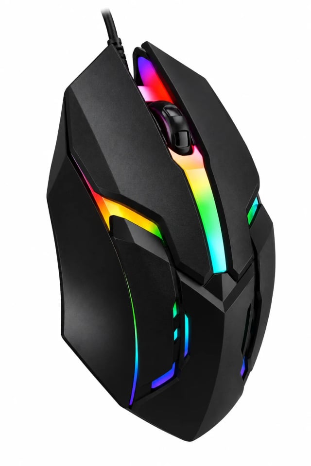 X1 Wired Optical Mouse, 400/800 DPI, Scroll Wheel, Ergonomic Design, 1.5m Cable