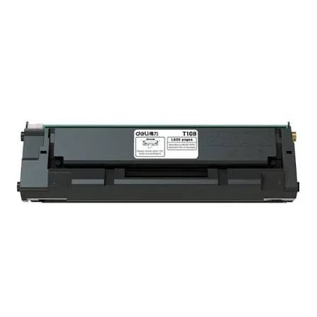 DELI T108-GL Laser Printer Toner Cartridge, Black Printing, 1,600-Page Rated Yield, Refillable Cartridge, P1820W & M1820W Series Compatible