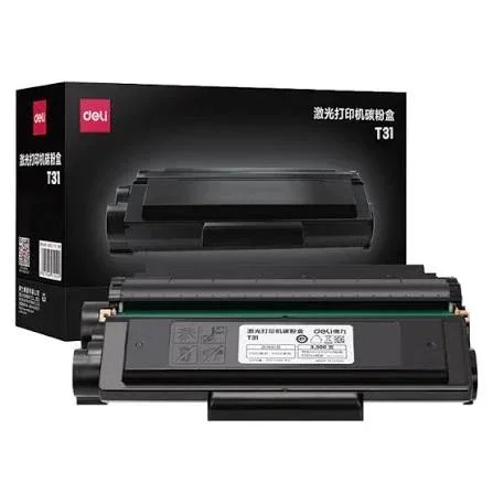 DELI T31 Laser Printer Toner Cartridge, Black Monochrome Printing, 2,500-Page Catalogue Yield, P3100 & M3100 Series Compatible, Replacement Cartridge